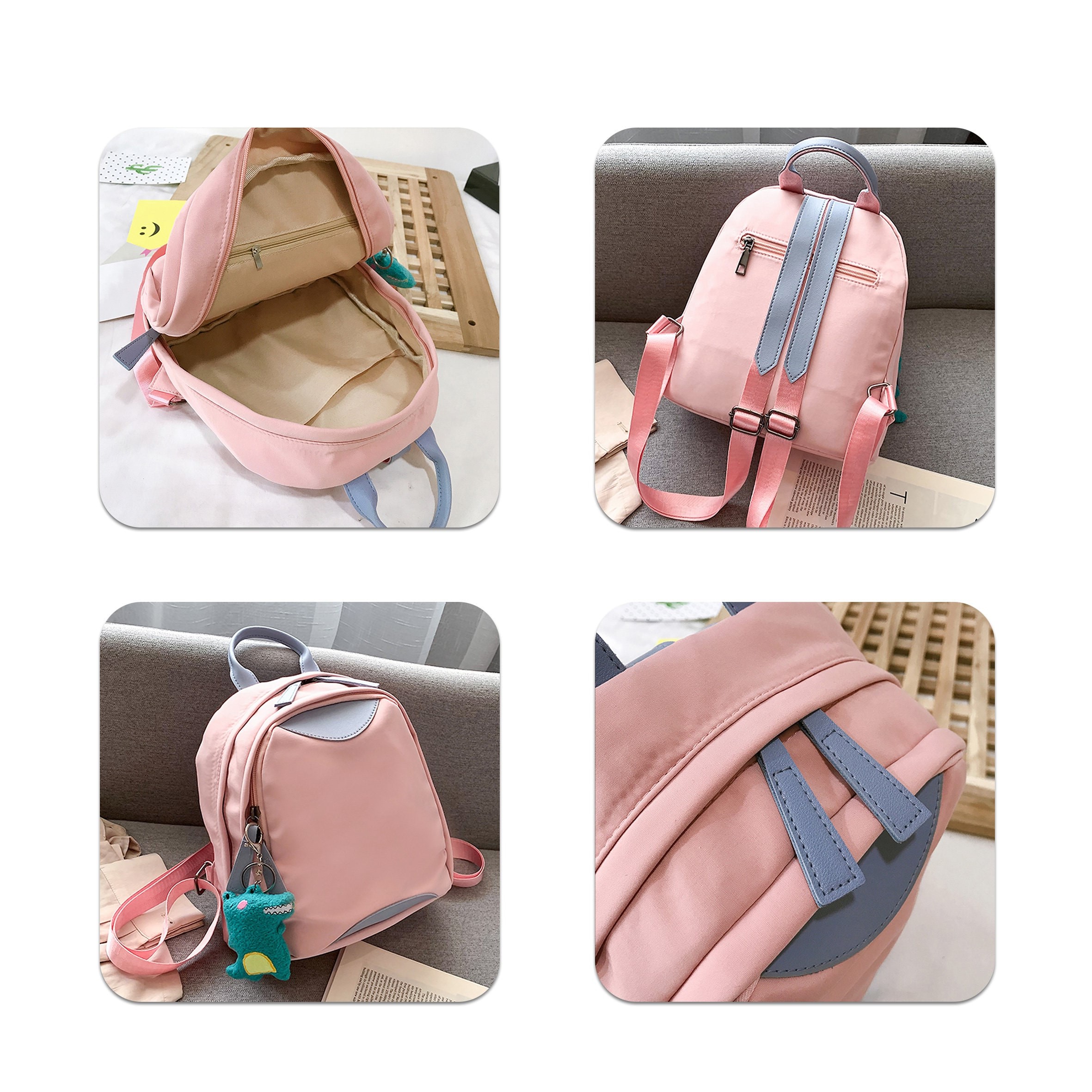 Personalized Embroidery Kid Oxford Fabric Backpack