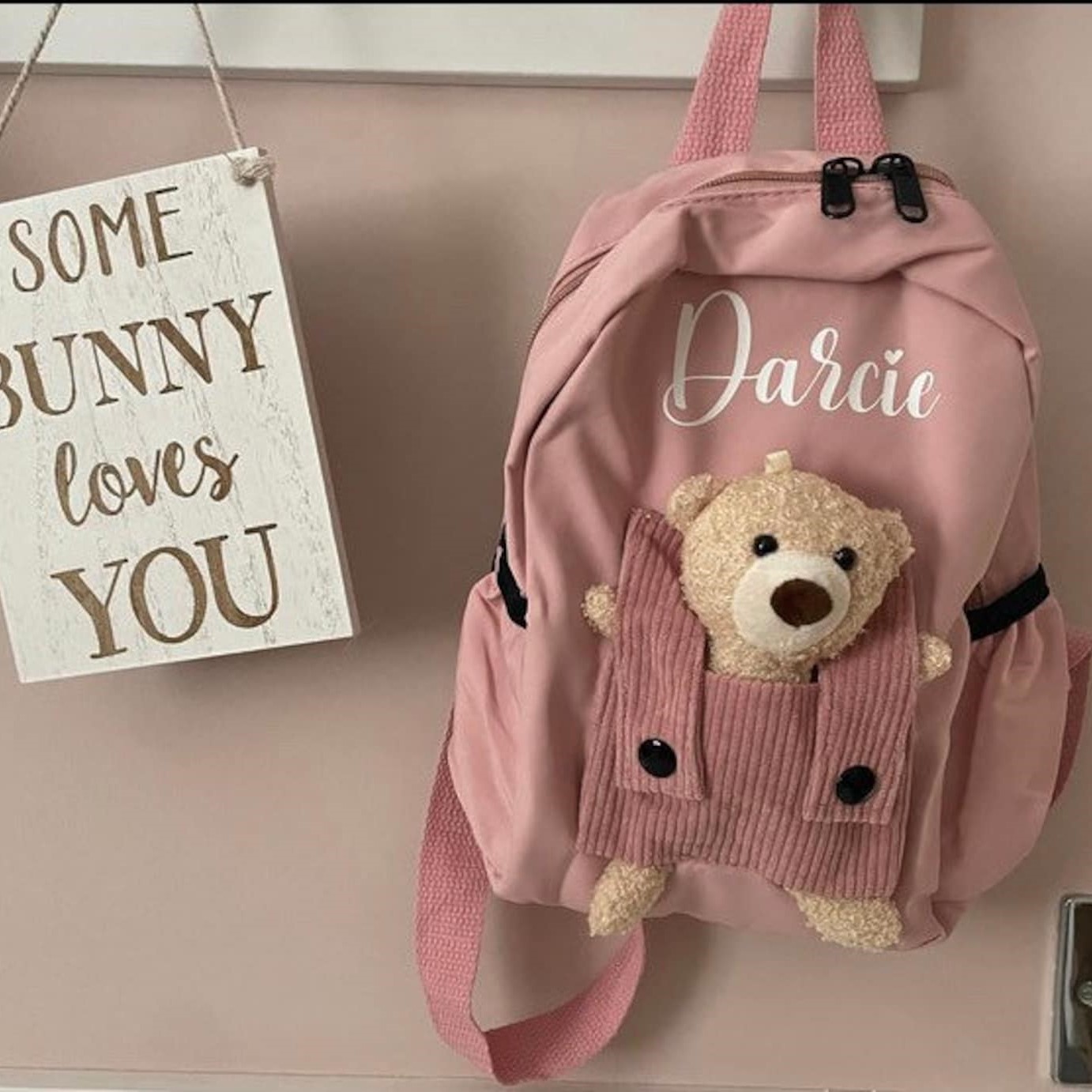 Personalized Bear Back to School Backpack