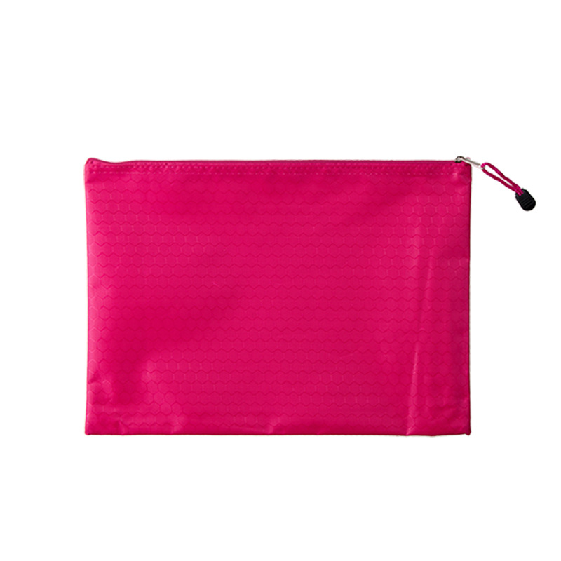 Personalized Leather Patch Canvas Zipper Kid Pencil Case