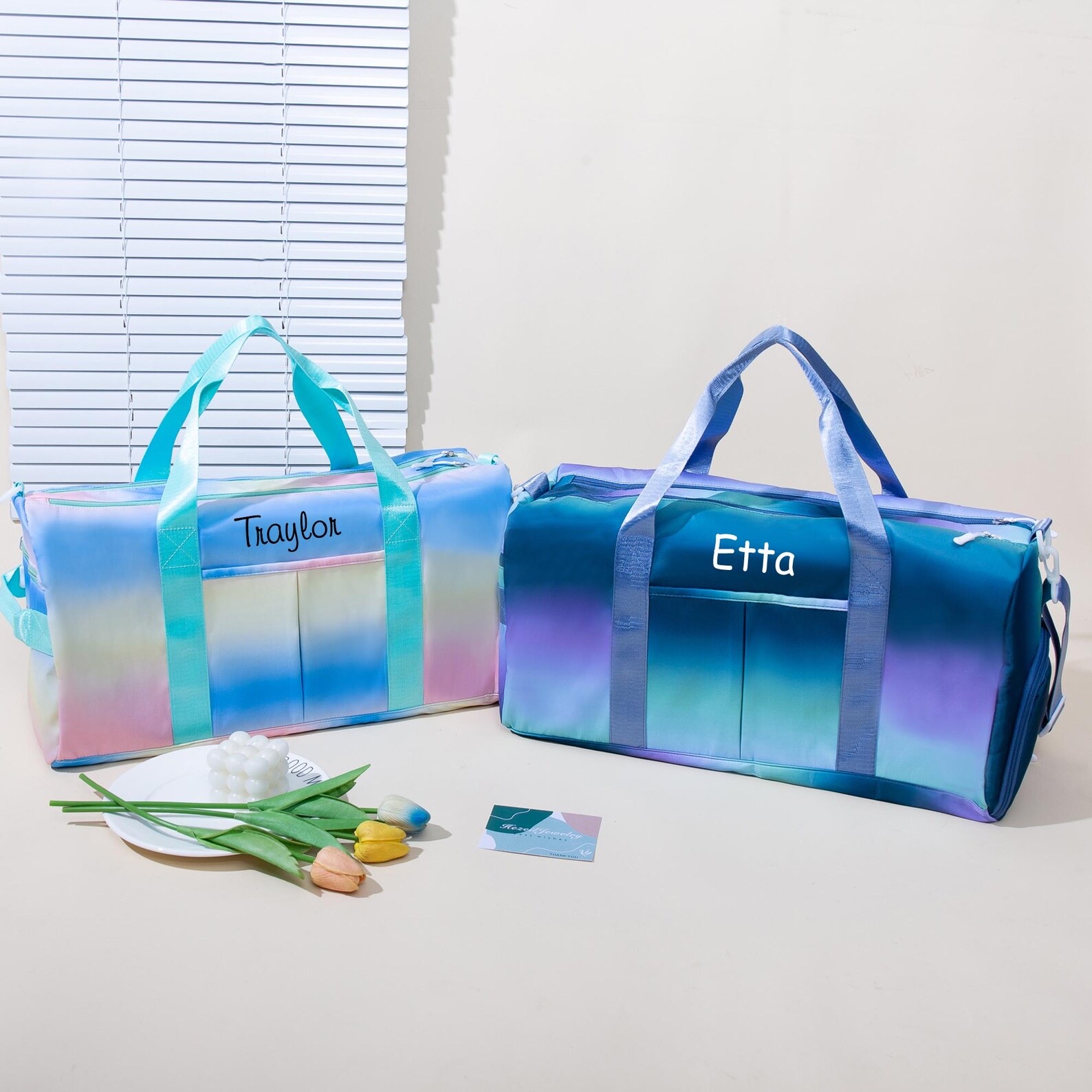 Personalized Name Water Proof Duffle Bag
