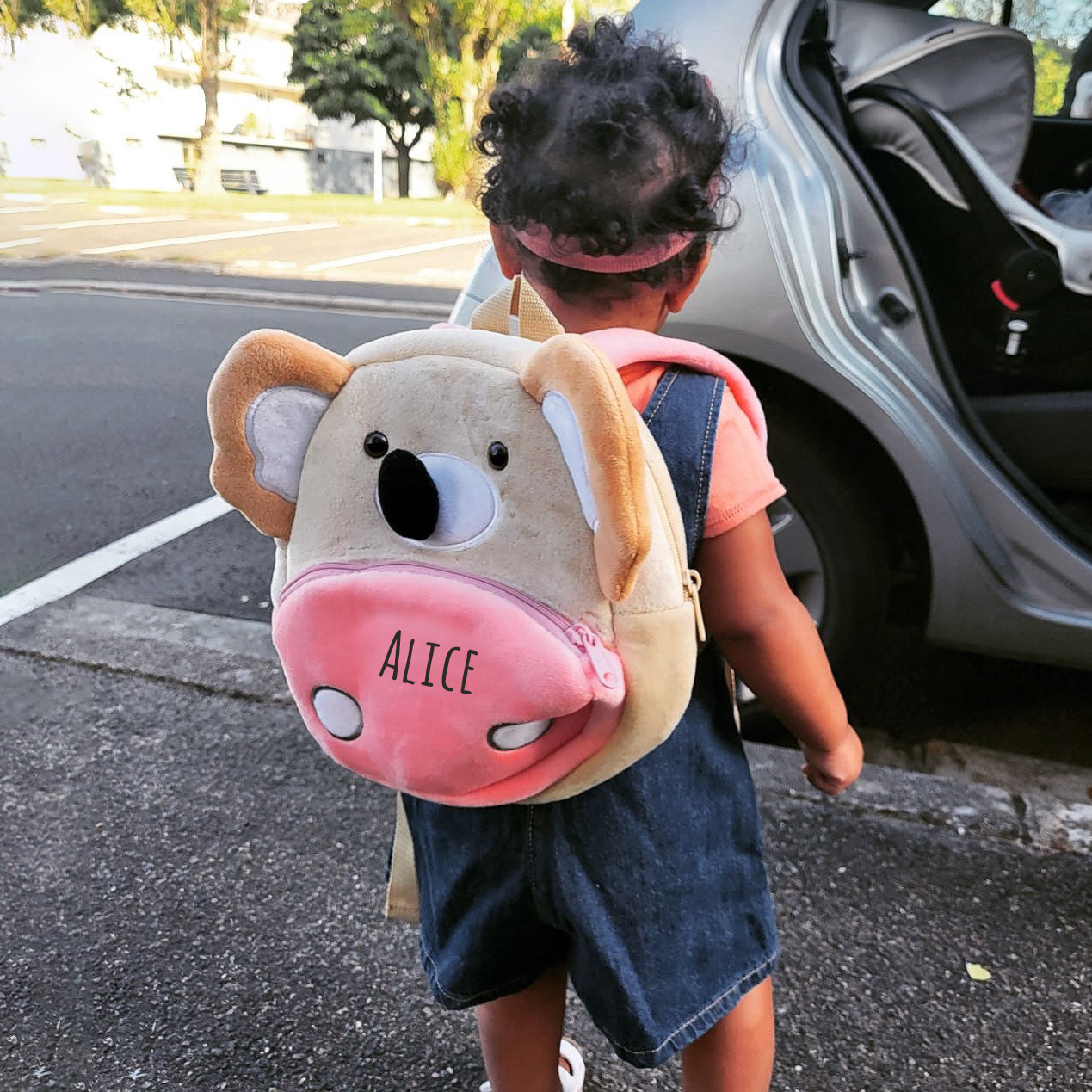Personalized Cute Koala Animals Toddler Backpack