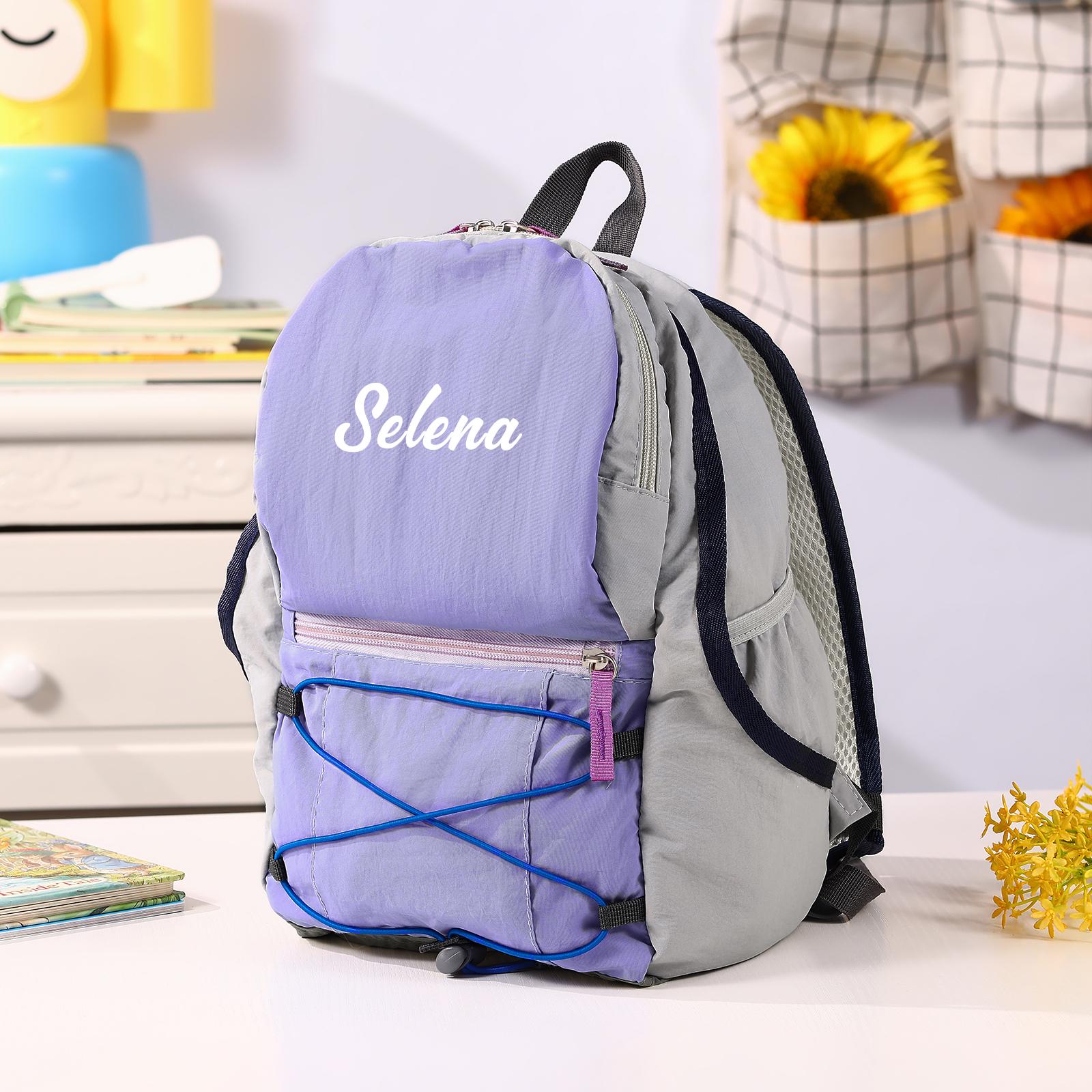 Personalized Kids Lightweight School Backpack