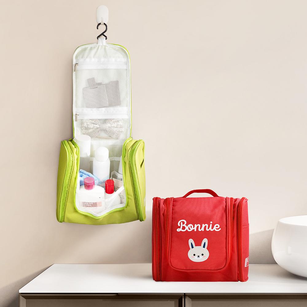 Personalized Cute Cartoon Waterproof Hanging Cosmetic Bag