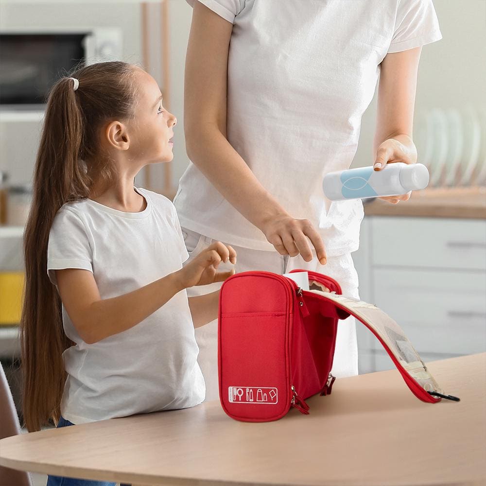 Personalized Cute Cartoon Waterproof Hanging Cosmetic Bag