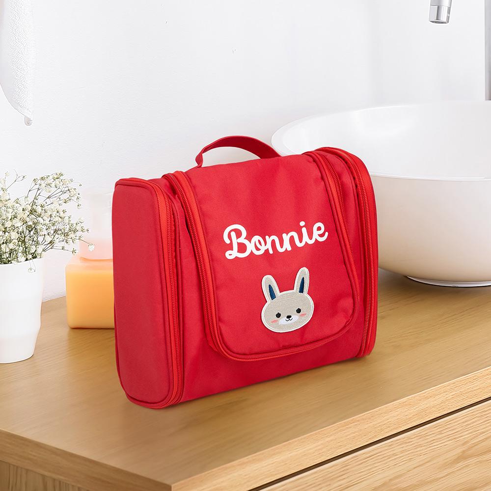 Personalized Cute Cartoon Waterproof Hanging Cosmetic Bag