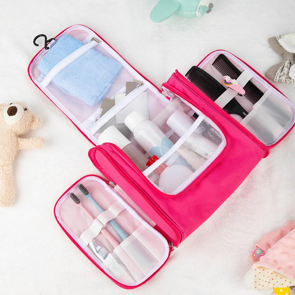 Personalized Cute Cartoon Waterproof Hanging Cosmetic Bag