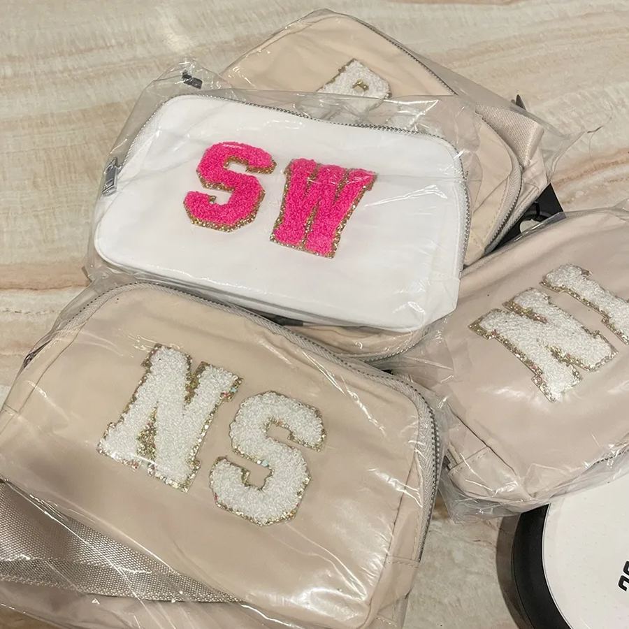 Personalized Cute Chenille Patch Fanny Pack