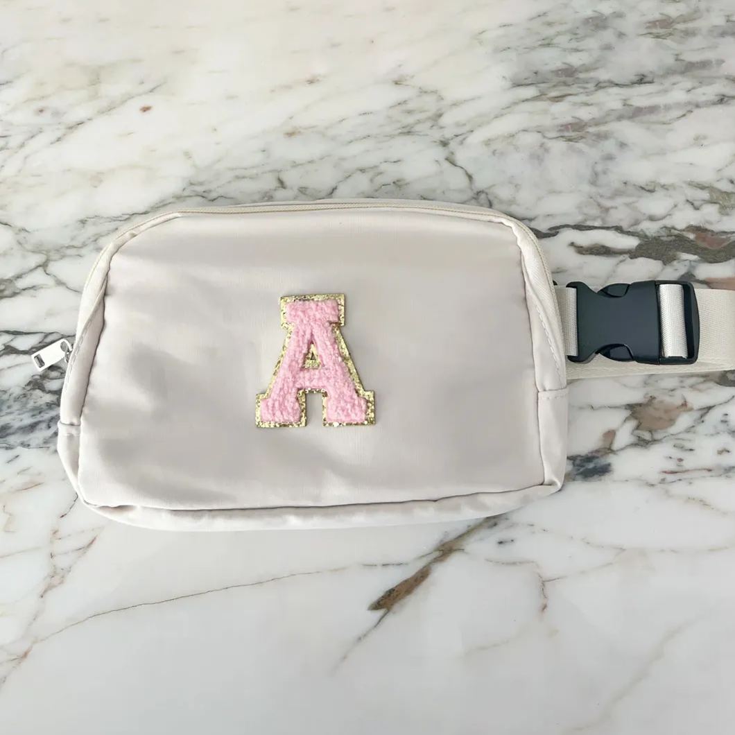 Personalized Cute Chenille Patch Fanny Pack
