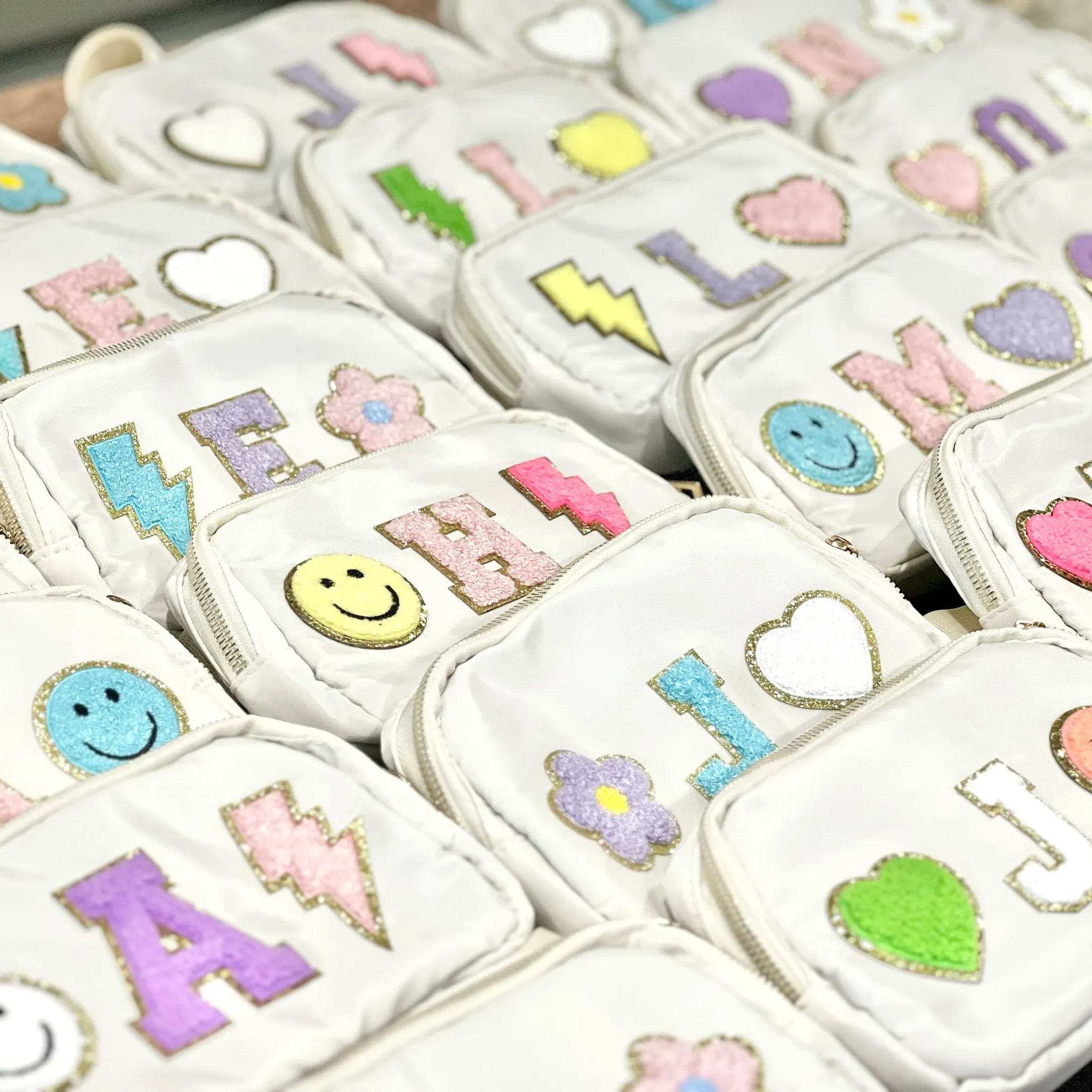 Personalized Varsity Letter Nylon Fanny Pack