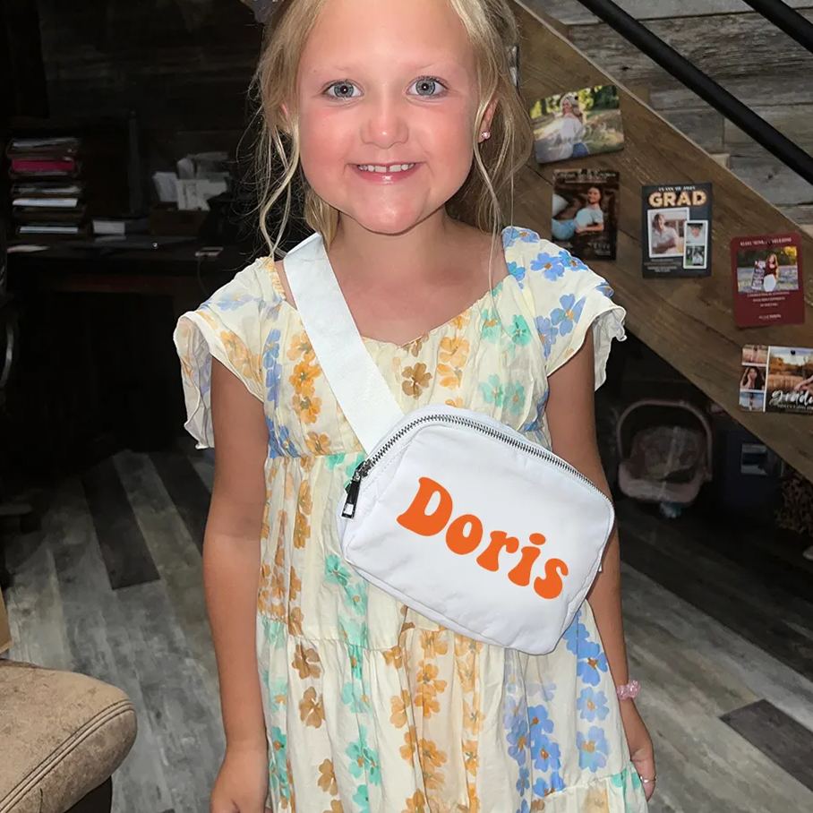 Personalized Lovely Colourful Fanny Pack with Name