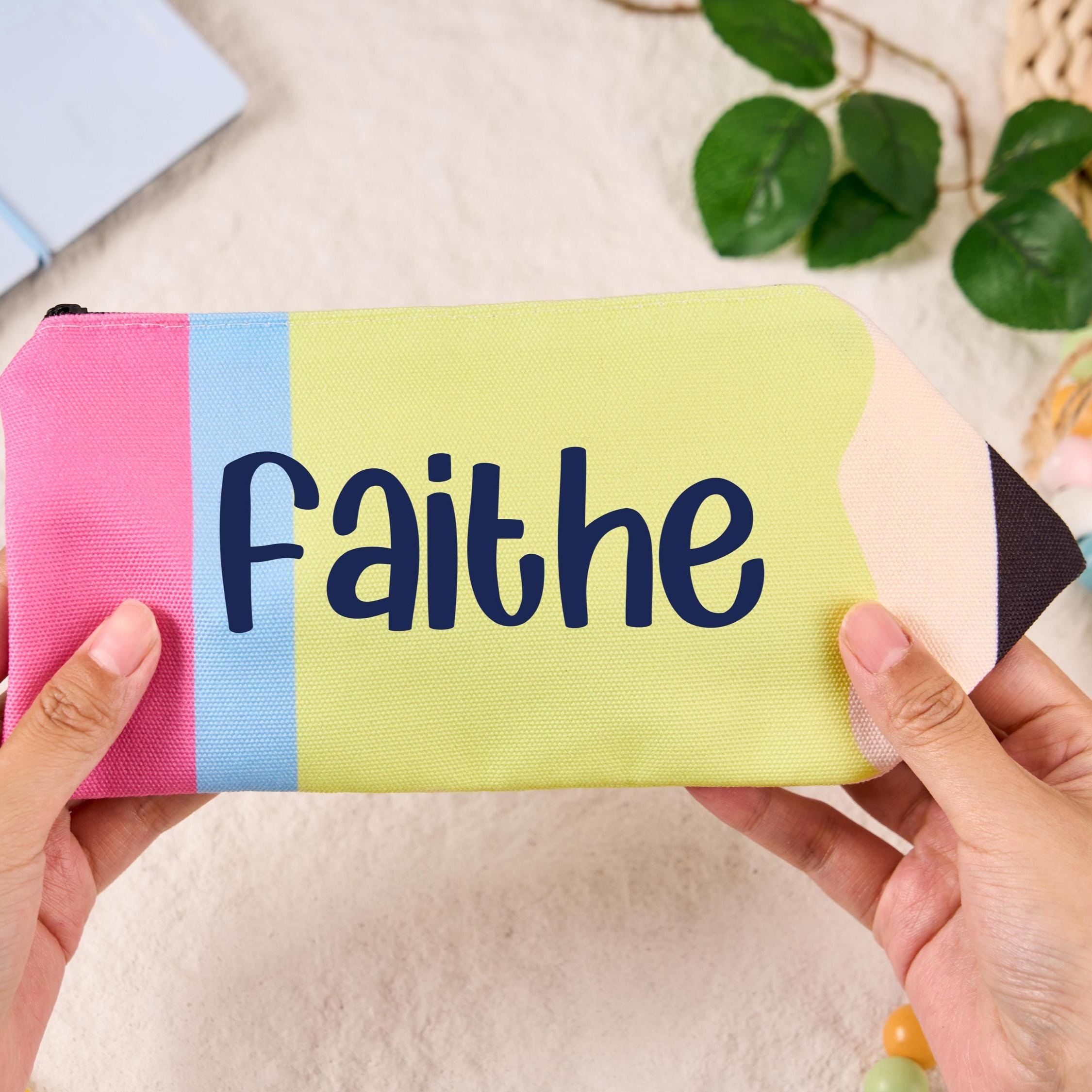 Personalized Back To School Pencil Storage