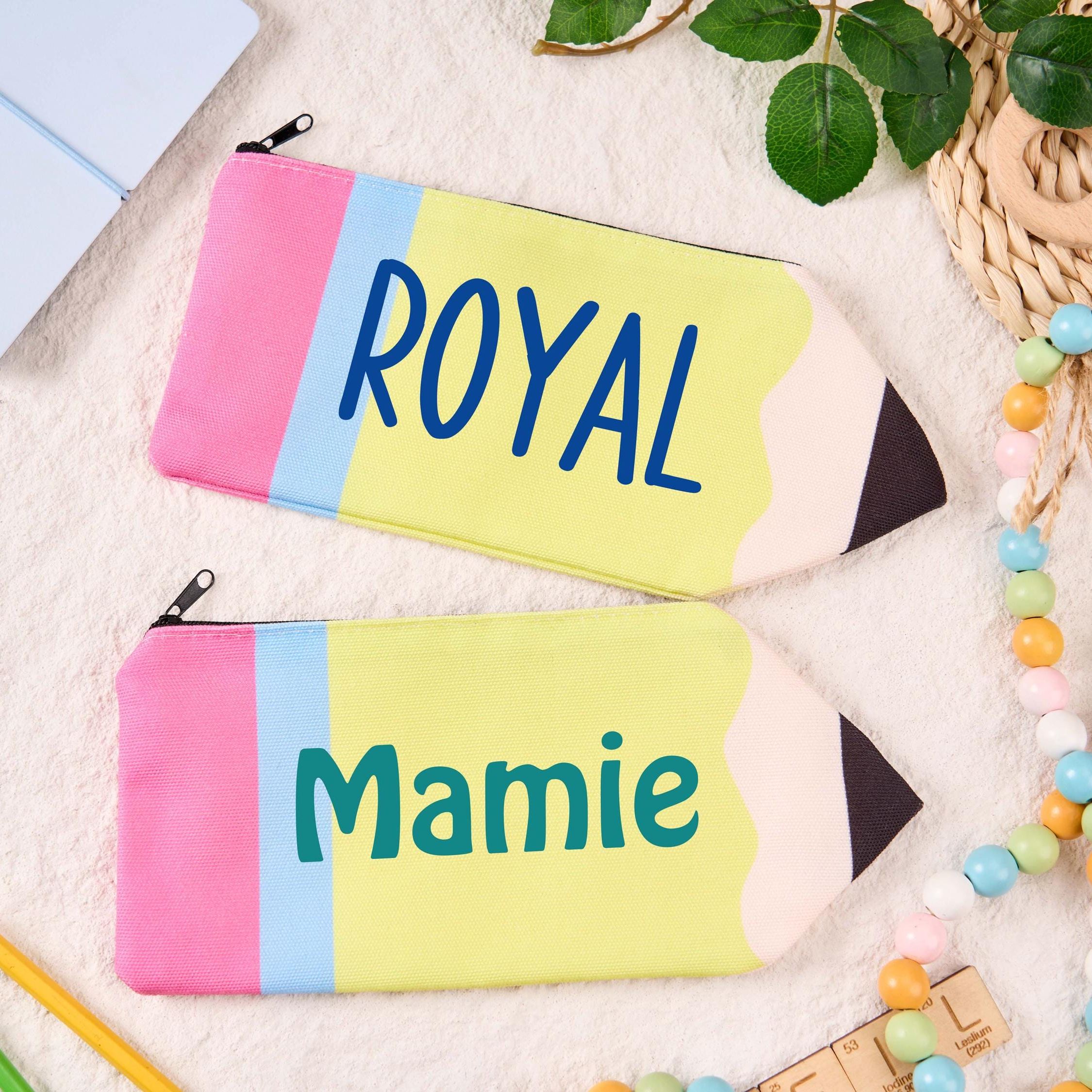 Personalized Back To School Pencil Storage