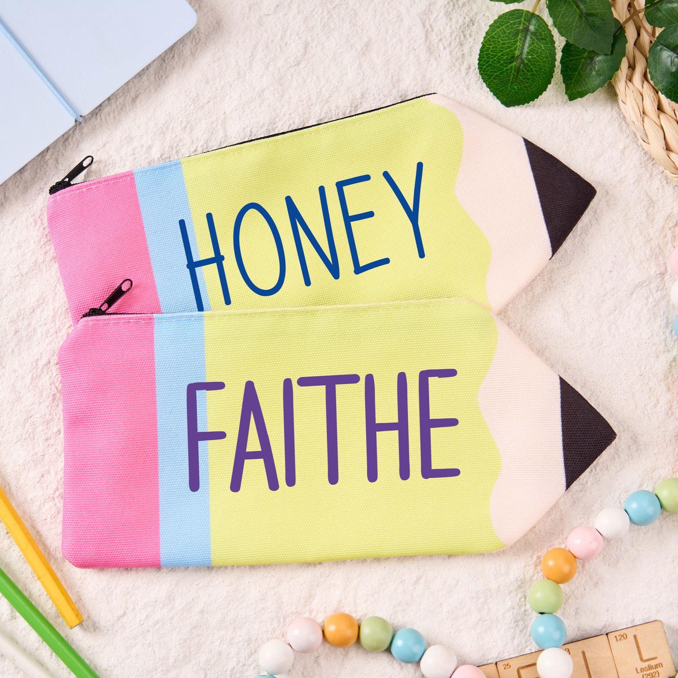 Personalized Back To School Pencil Storage