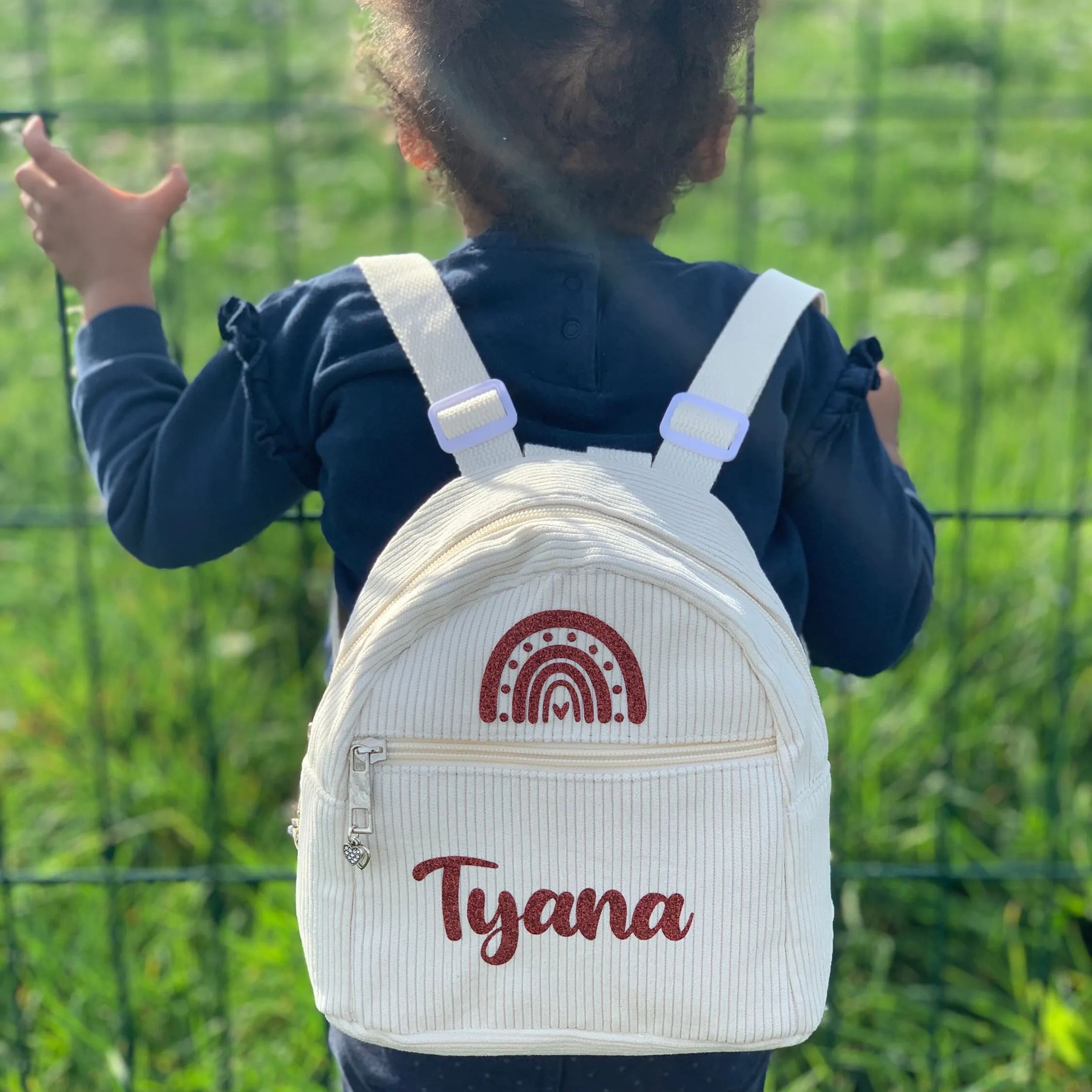 Personalized Corduroy  Mini Backpack