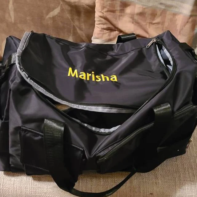 Personalized Embroidery Color Duffle Bag