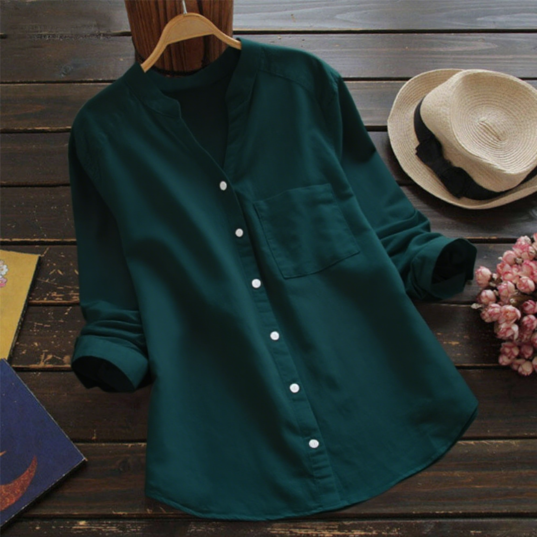 Linen Cotton Casual Loose Shirt-Buy 3 Free Shipping