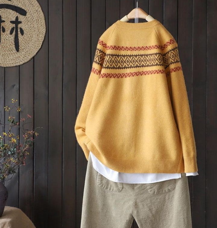 Corespun raglan sleeve knitted cardigan