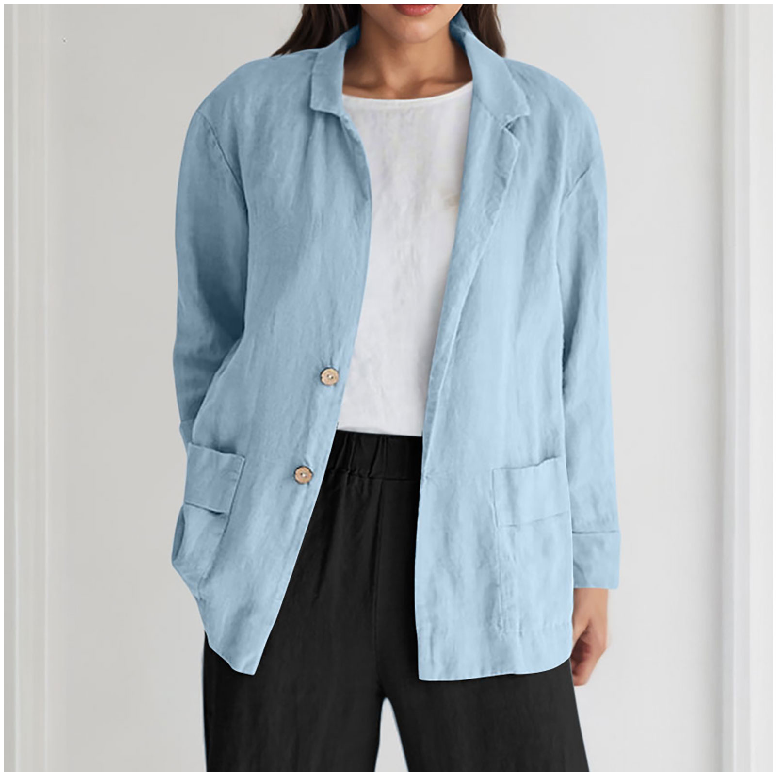 🔥Spring Sale 50% OFF🔥 Lightweight Cotton Linen Breeze Blazer