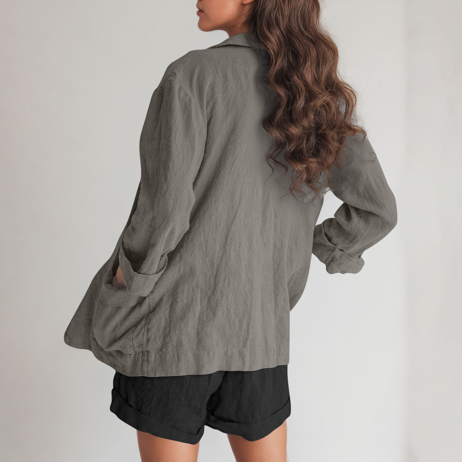 🔥Spring Sale 50% OFF🔥 Lightweight Cotton Linen Breeze Blazer