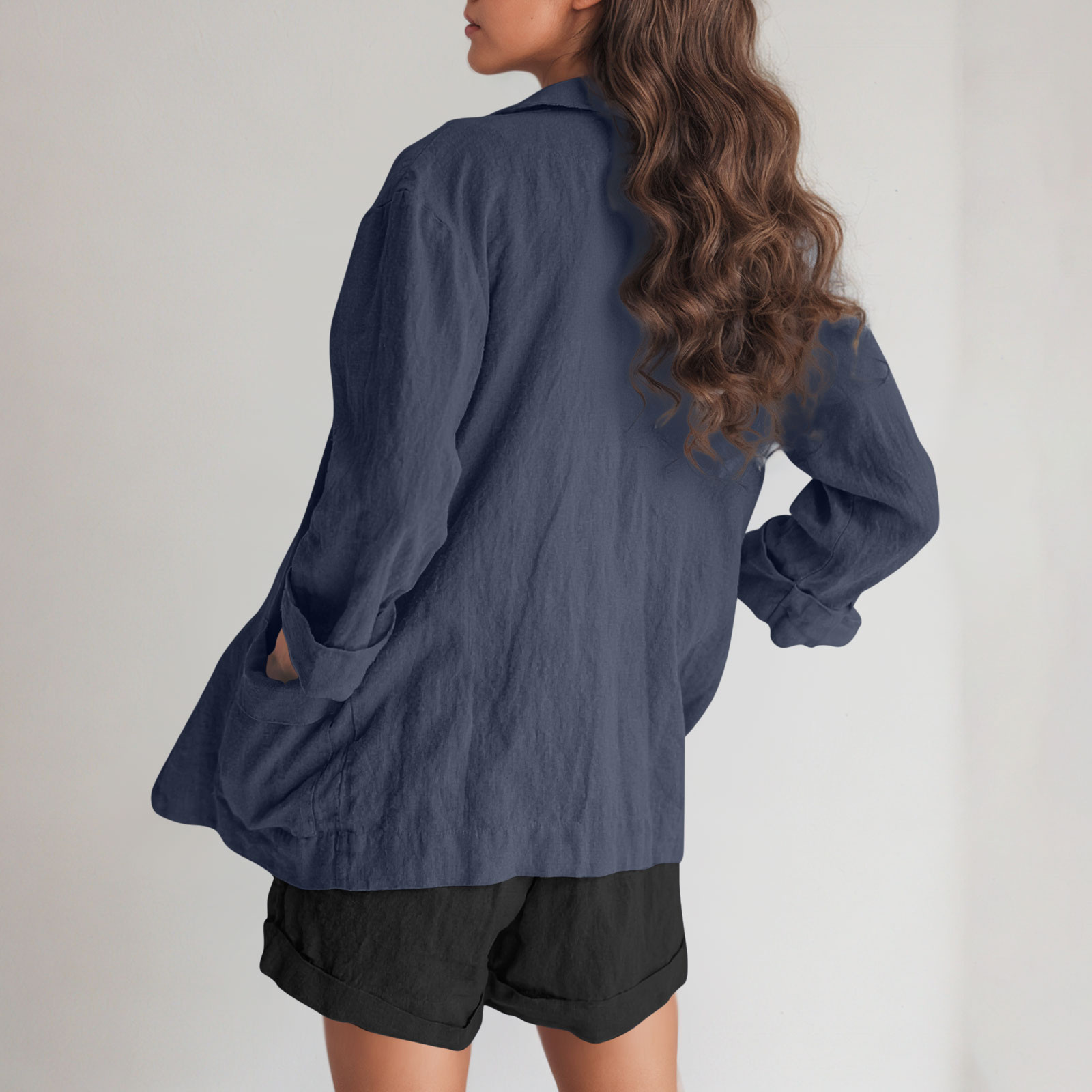 🔥Spring Sale 50% OFF🔥 Lightweight Cotton Linen Breeze Blazer