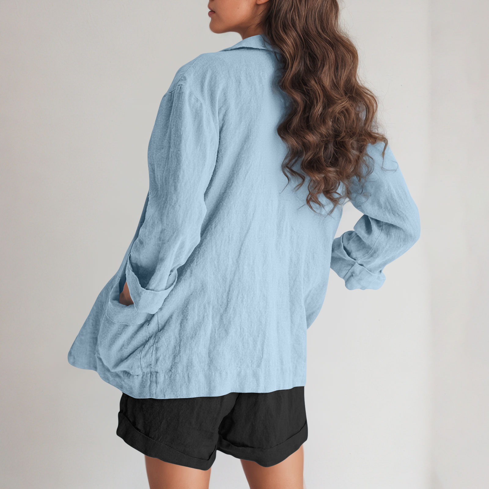 🔥Spring Sale 50% OFF🔥 Lightweight Cotton Linen Breeze Blazer