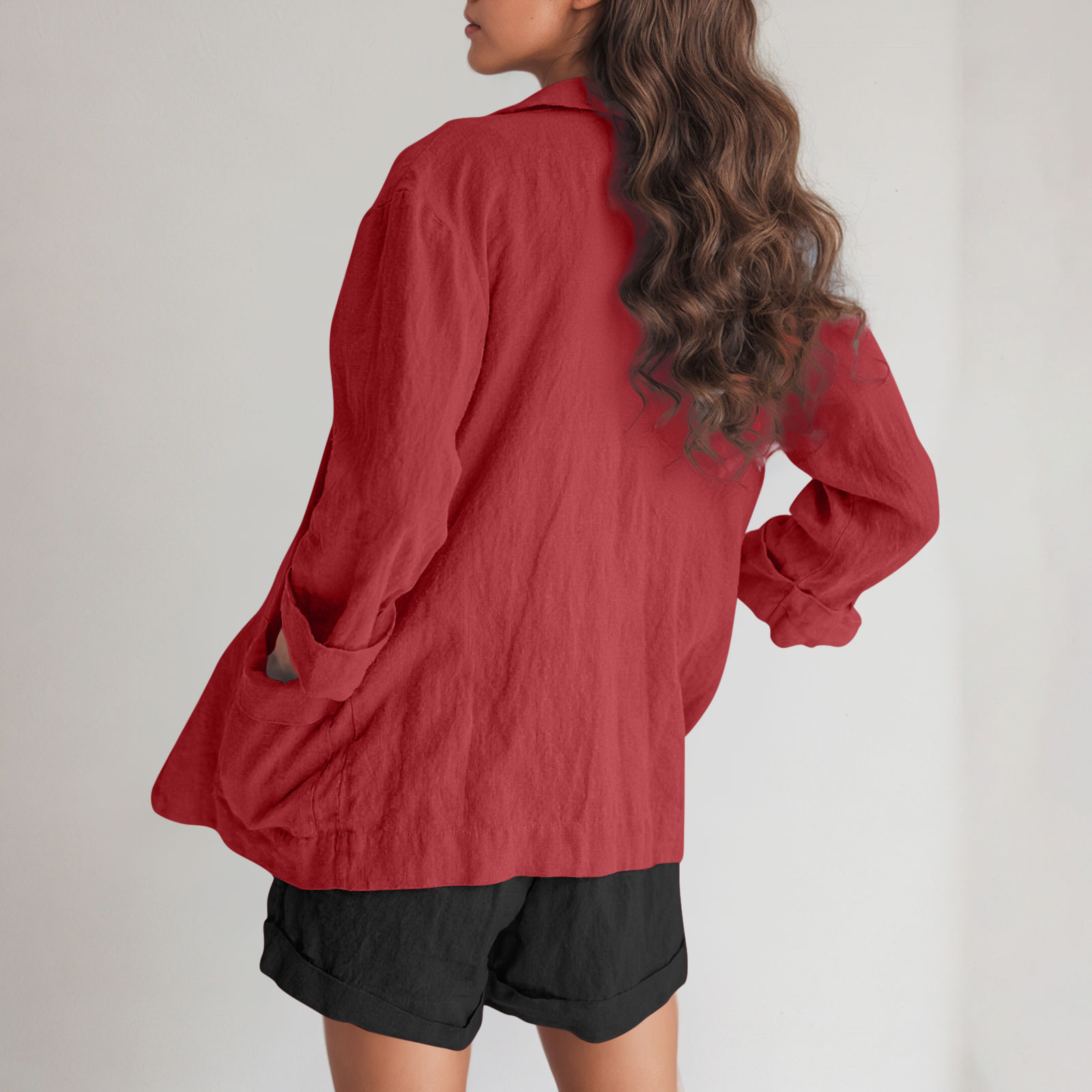 🔥Spring Sale 50% OFF🔥 Lightweight Cotton Linen Breeze Blazer