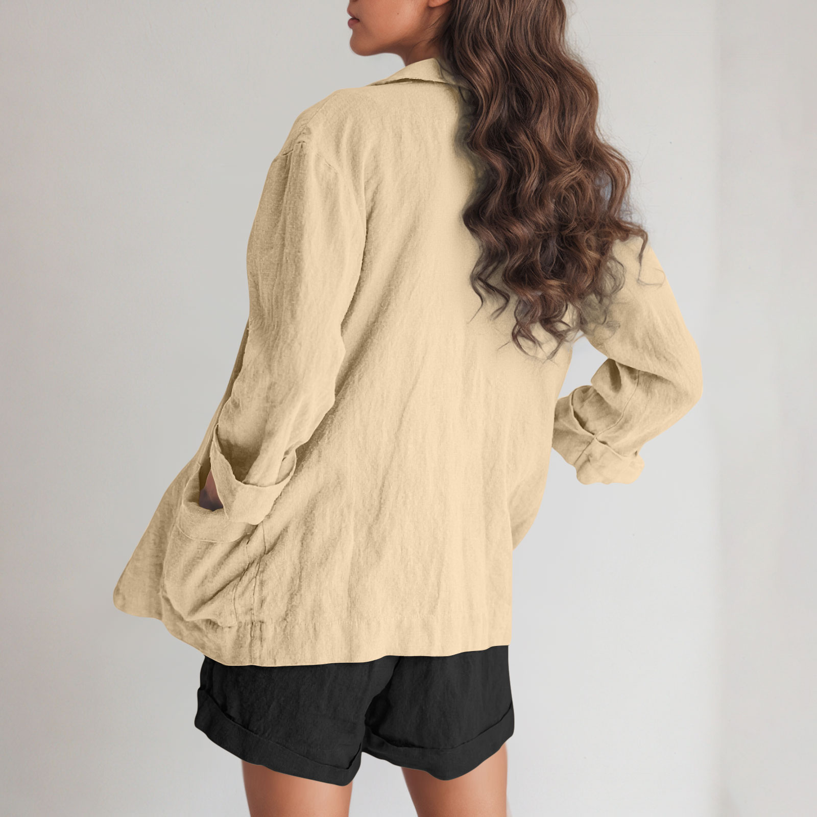 🔥Spring Sale 50% OFF🔥 Lightweight Cotton Linen Breeze Blazer