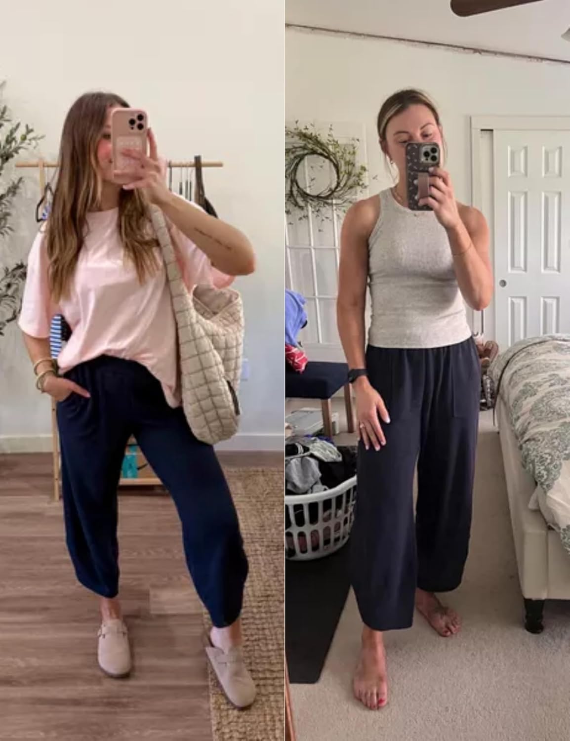 Casual Elastic Palazzo Harem Pants