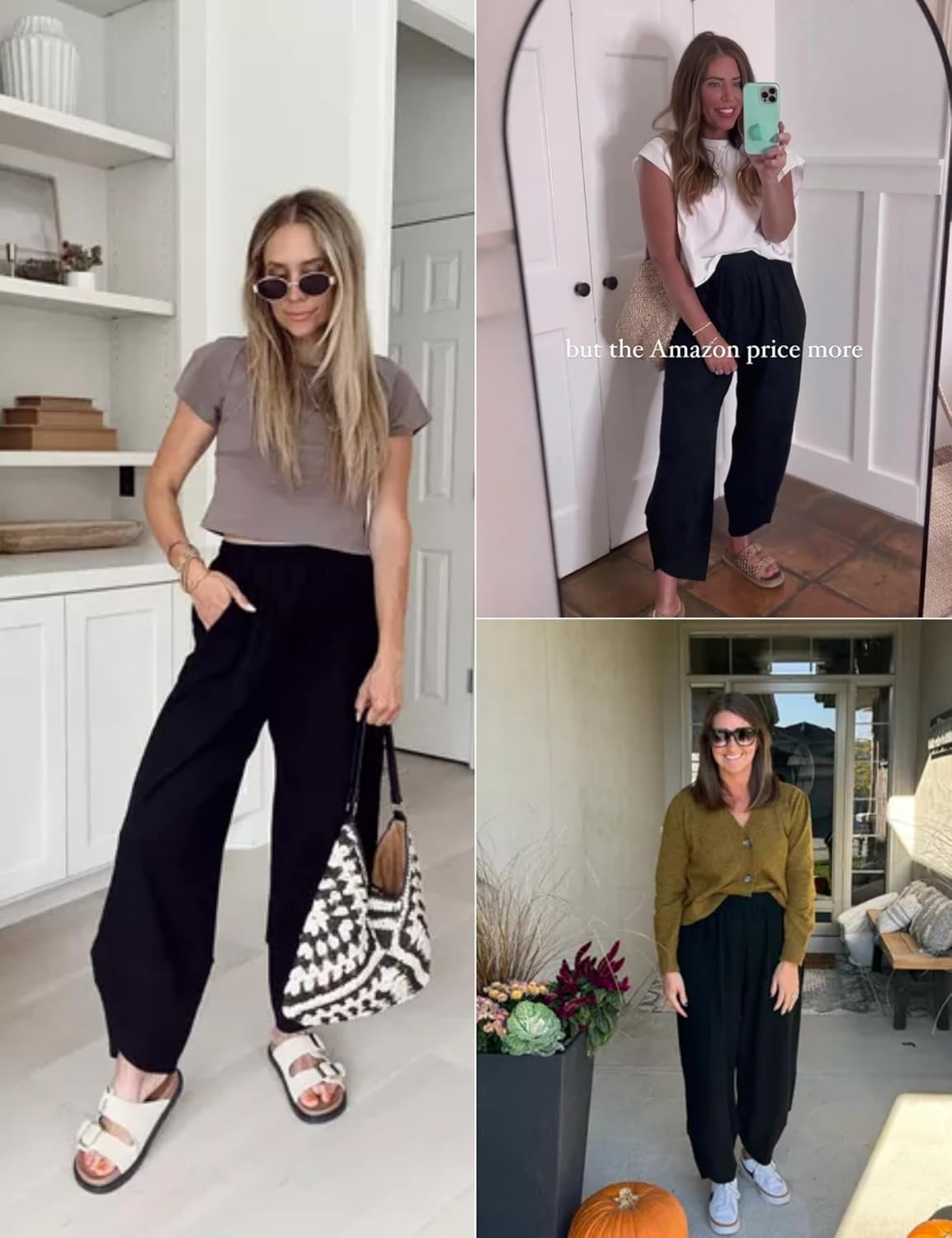 Casual Elastic Palazzo Harem Pants
