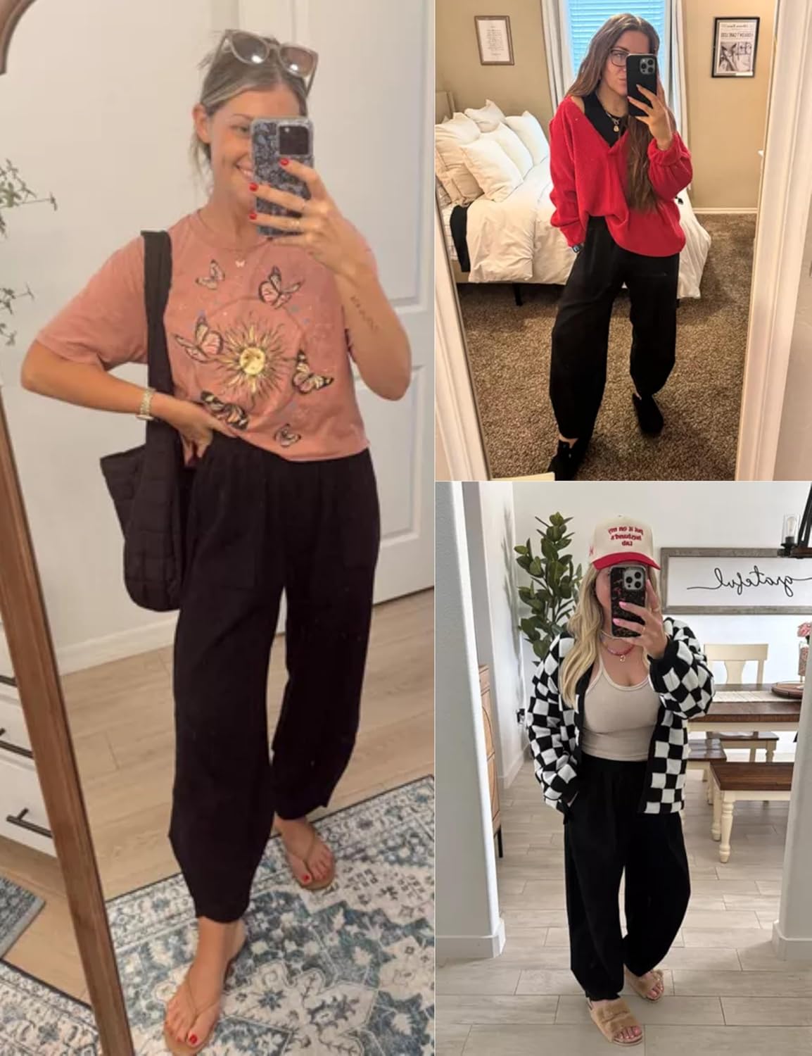 Casual Elastic Palazzo Harem Pants