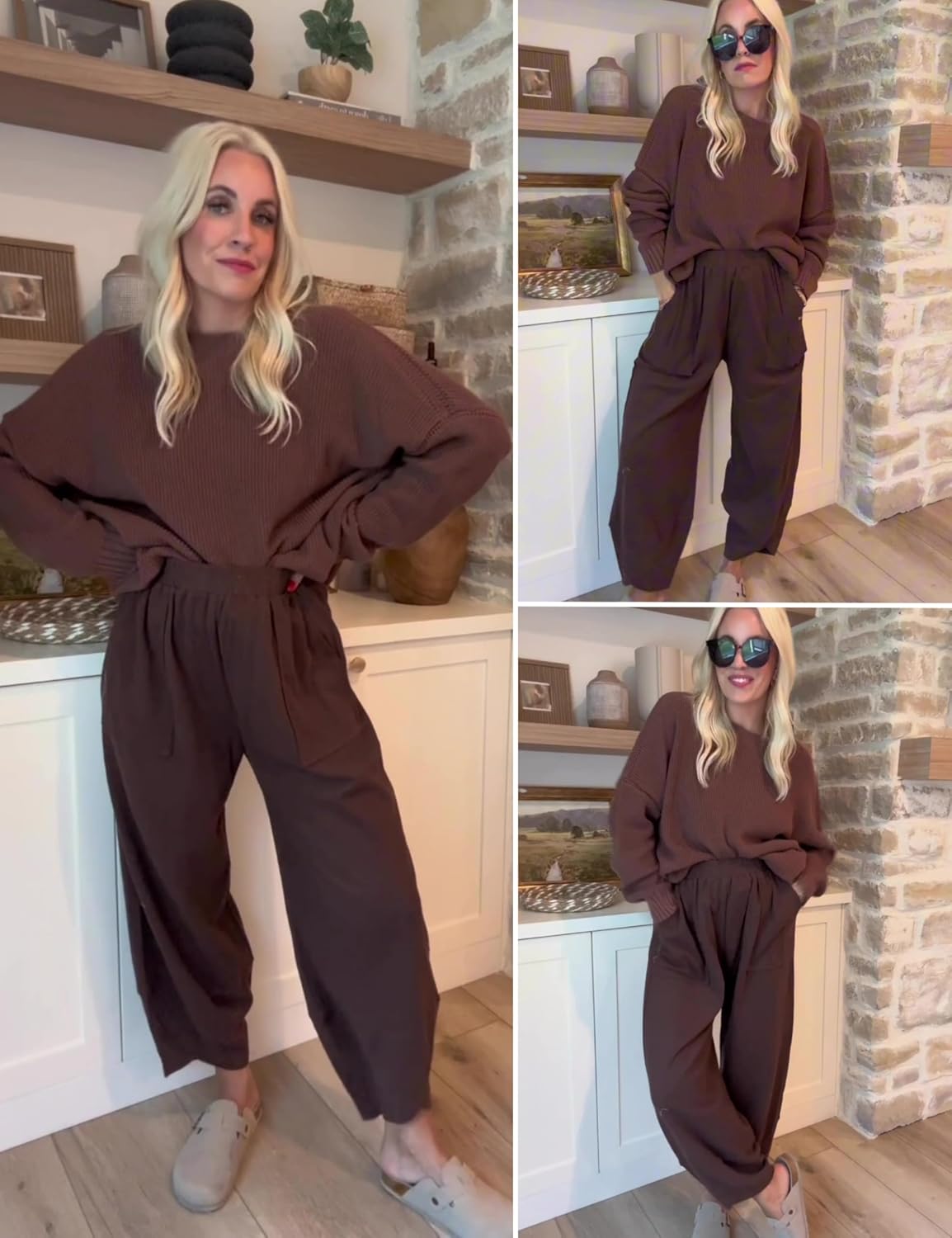 Casual Elastic Palazzo Harem Pants