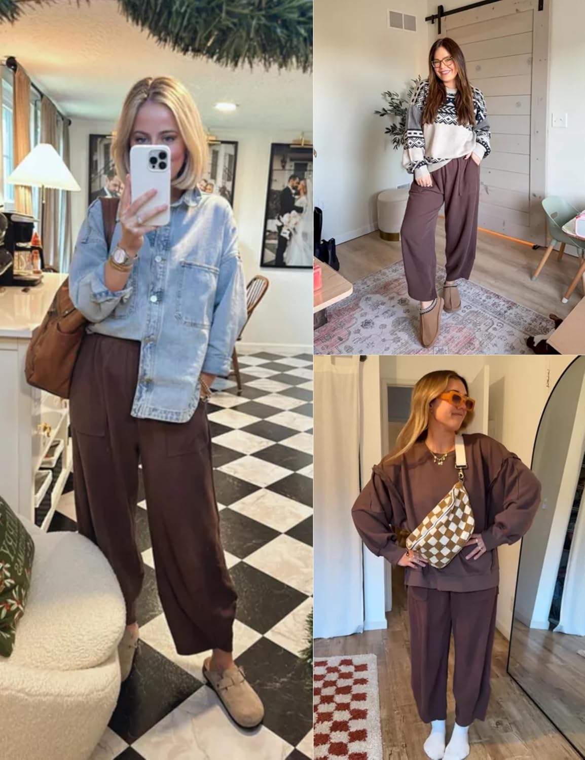 Casual Elastic Palazzo Harem Pants