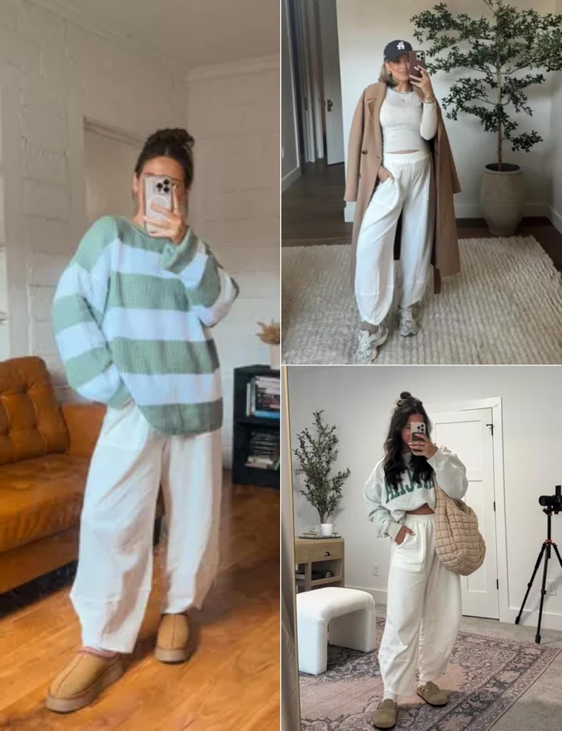 Casual Elastic Palazzo Harem Pants