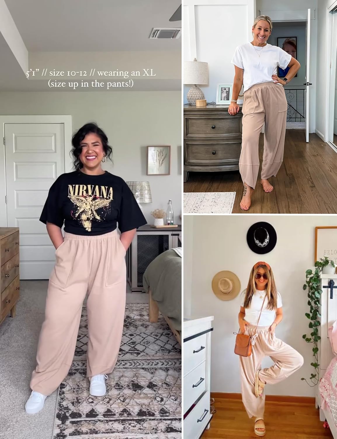 Casual Elastic Palazzo Harem Pants