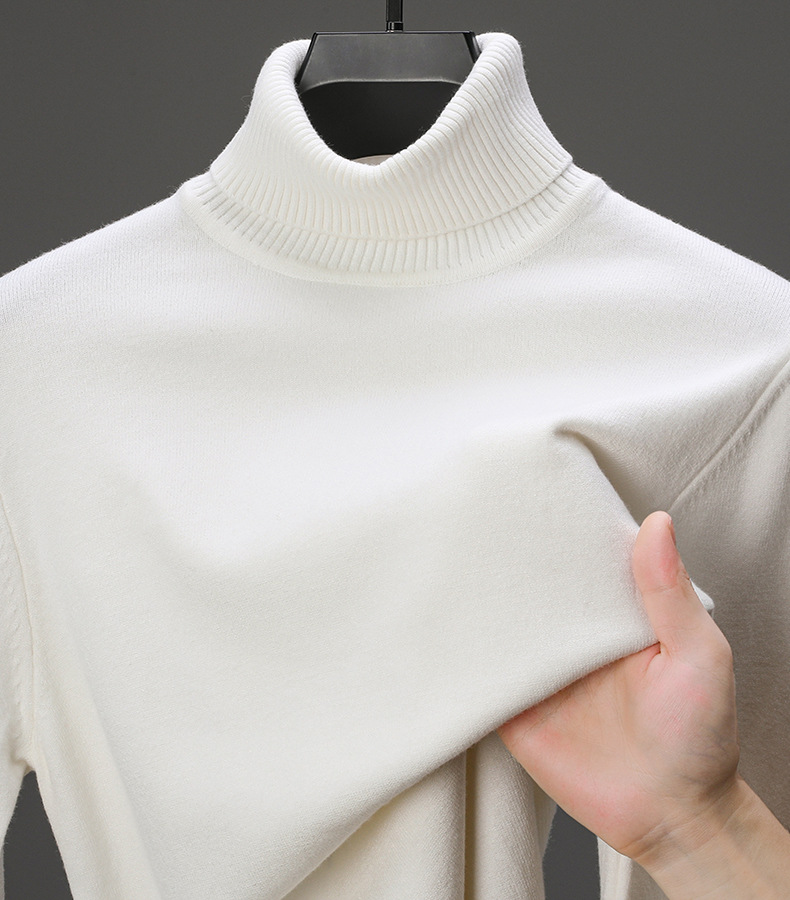Men's Turtleneck Cashmere Sweater