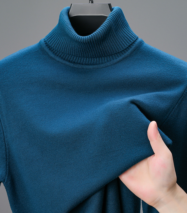 Men's Turtleneck Cashmere Sweater