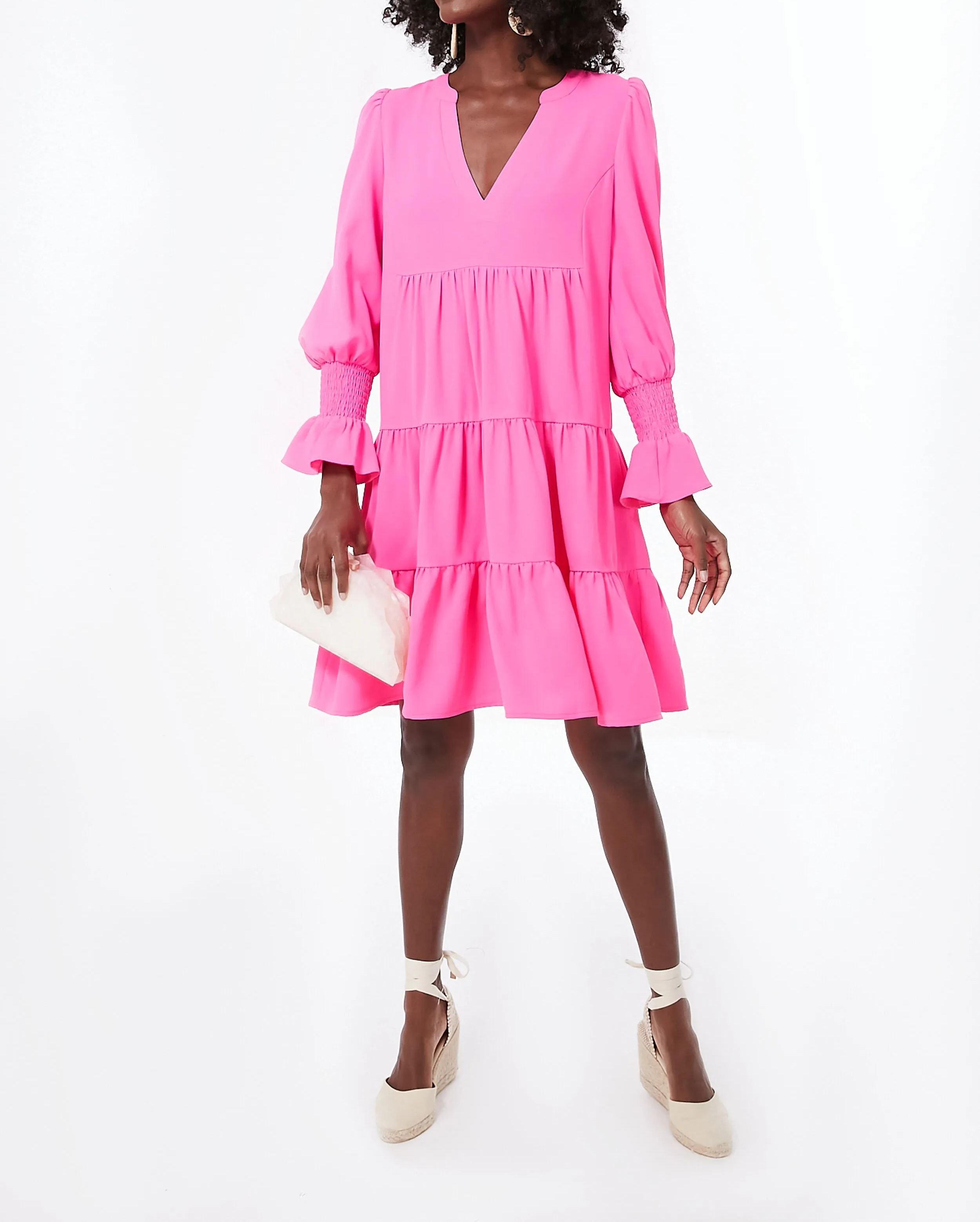 2024 Summer Women's V-Neck Ladies Dress