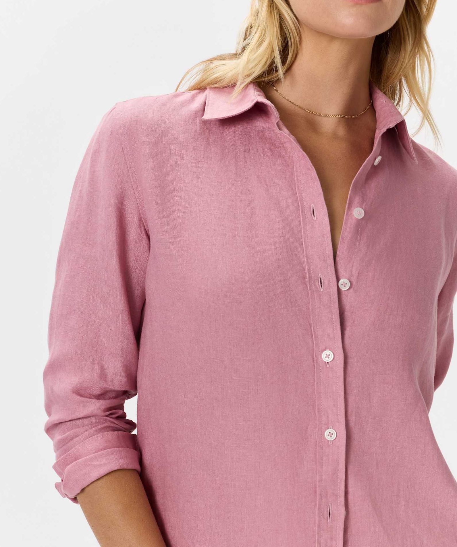 100% European Linen Long Sleeve Shirt