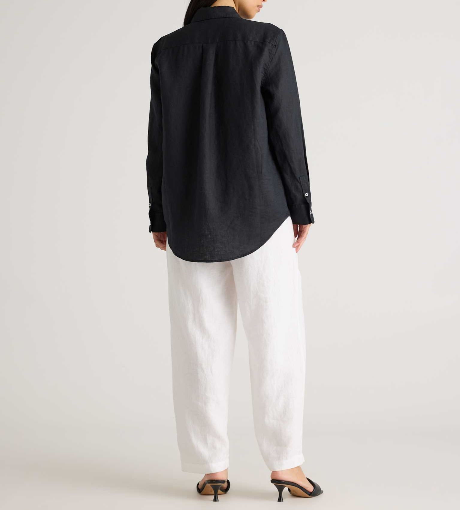 100% European Linen Long Sleeve Shirt