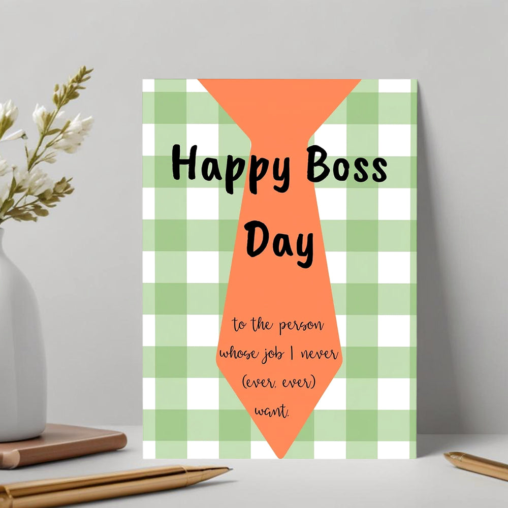 Funny Boss's Day Card Boss's Day Card Boss's Birthday Card Gift for Man Boss
