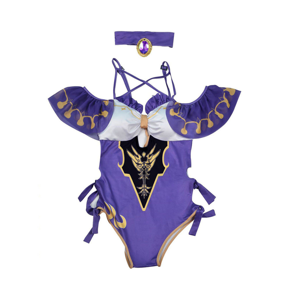 Rulercosplay Genshin impact Lisa Swimsuit Game Cosplay Costume
