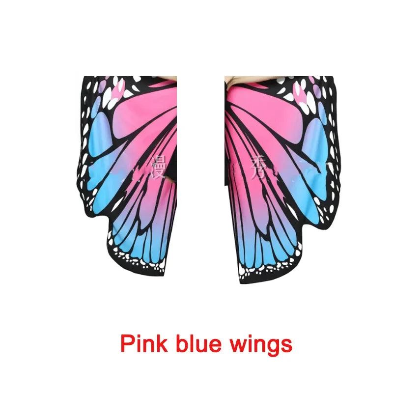 Adult Nightclub Female Singer Sexy Butterfly Wings Jumpsuit Gogo Dancer Rave Outfit Jazz Dance Bodysuit