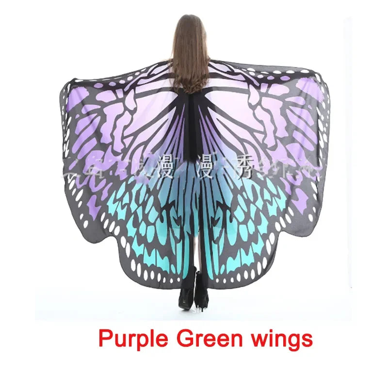 Adult Nightclub Female Singer Sexy Butterfly Wings Jumpsuit Gogo Dancer Rave Outfit Jazz Dance Bodysuit