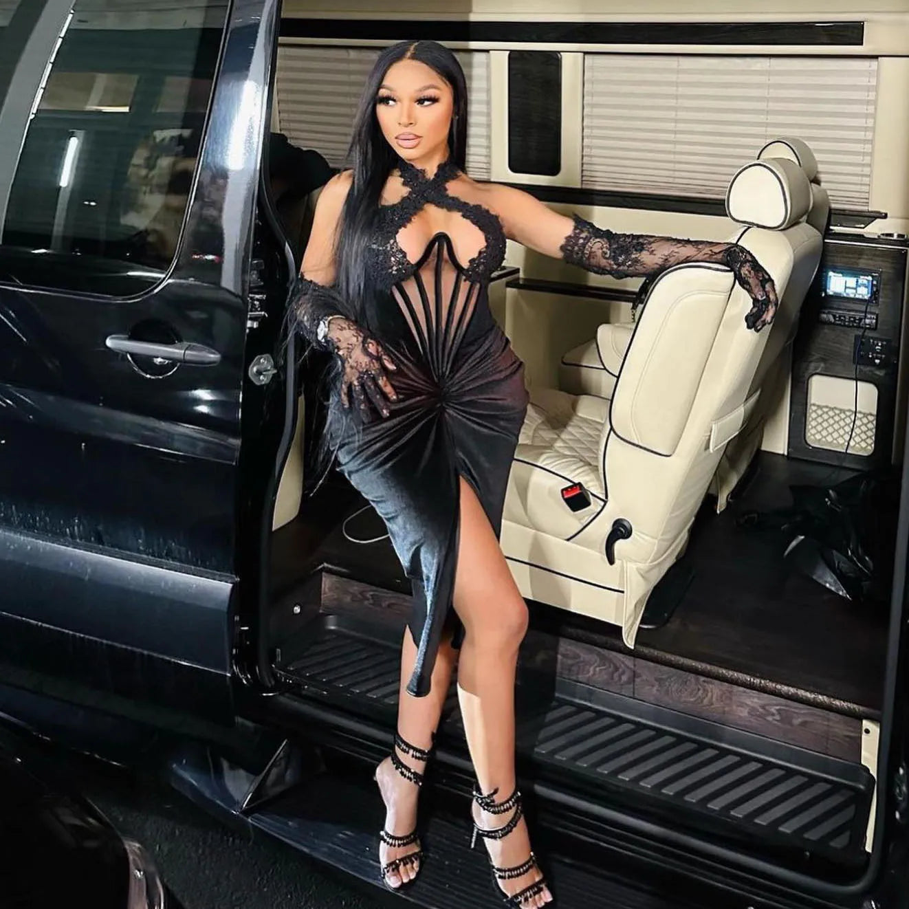 Black Velvet Prom Dress Gloves Special Occasion Birthday Wear Custom Pleat Short Prom Dress Applique Robes De Soirée