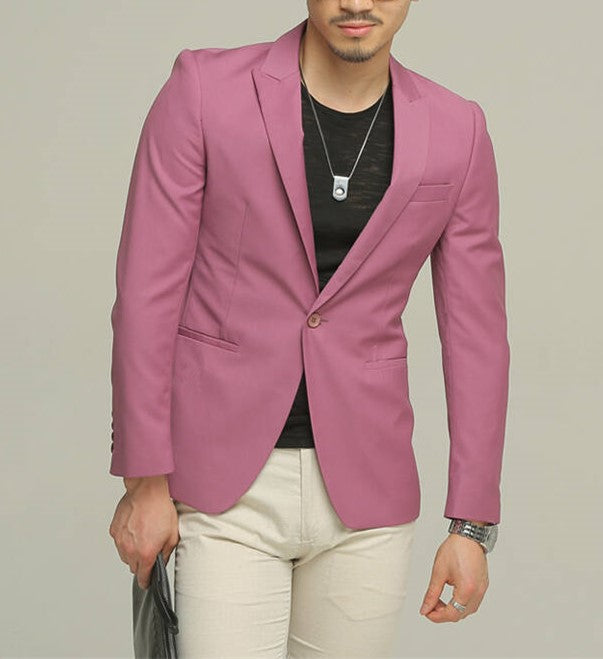 Street Casual Summer Men Suits Groom Wedding Prom Slim Fit 2 Pieces Custom Made Blazers Jacket+Pant
