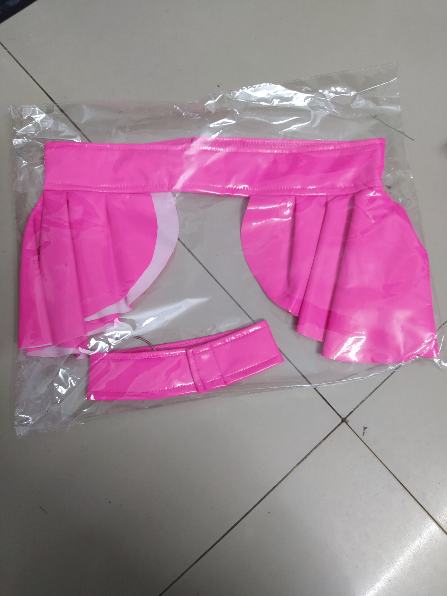 Fluorescent Color Nightclub Bikini Performance Clothing Suit Rave Outfits Bar Dj Dancer Stage Wear Pole Dance Costume 