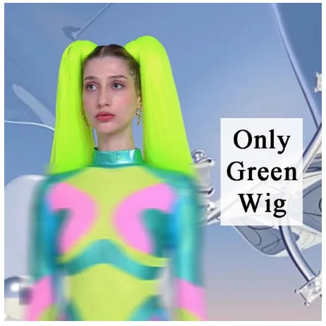 Futuristic Clothing Green Bodysuit Holographic Clothes Gogo Dancer Costume Stage Costume Lady Gaga Costume DJ Clubwear