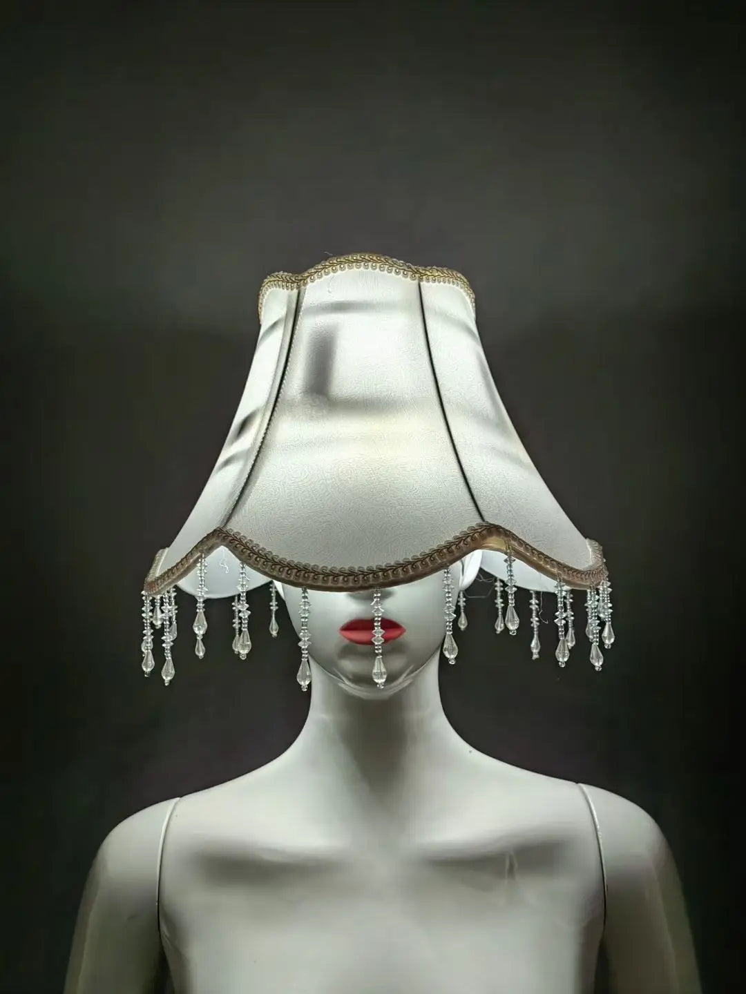 Luxury stage show light Hats Women Dancer club festival LED Headgear