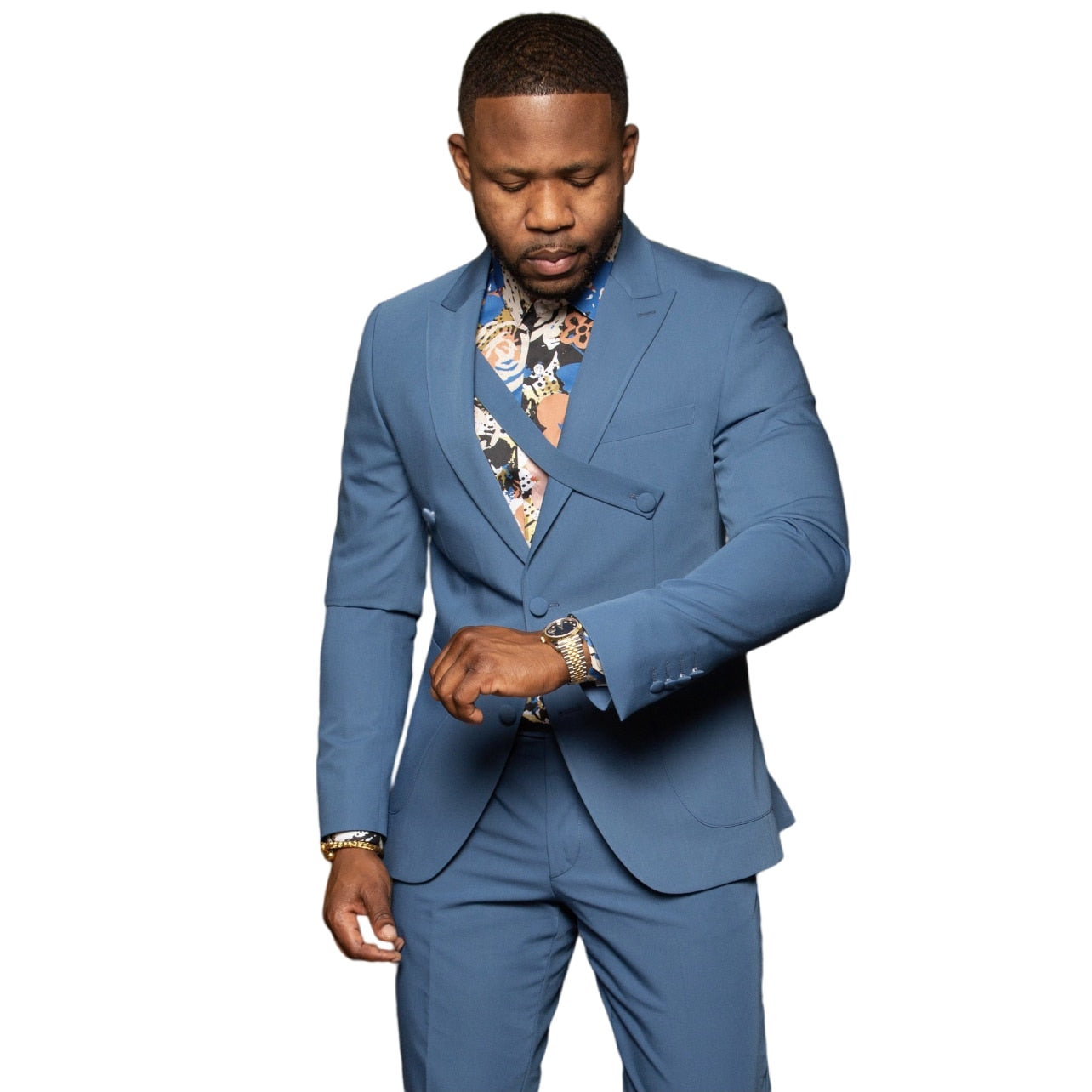 New Single Breasted Men Suits Slim Fit 2 Piece Blazer With Pants Casual Outfits/Wedding Groom Custom Made
