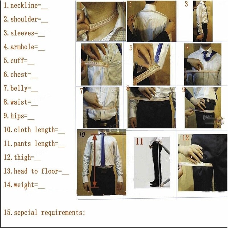Royal Dark Green Men Suits 2 Piece Formal Custom Made Wedding Tuxedos for Best Man Double Breasted Business Coat+Pant